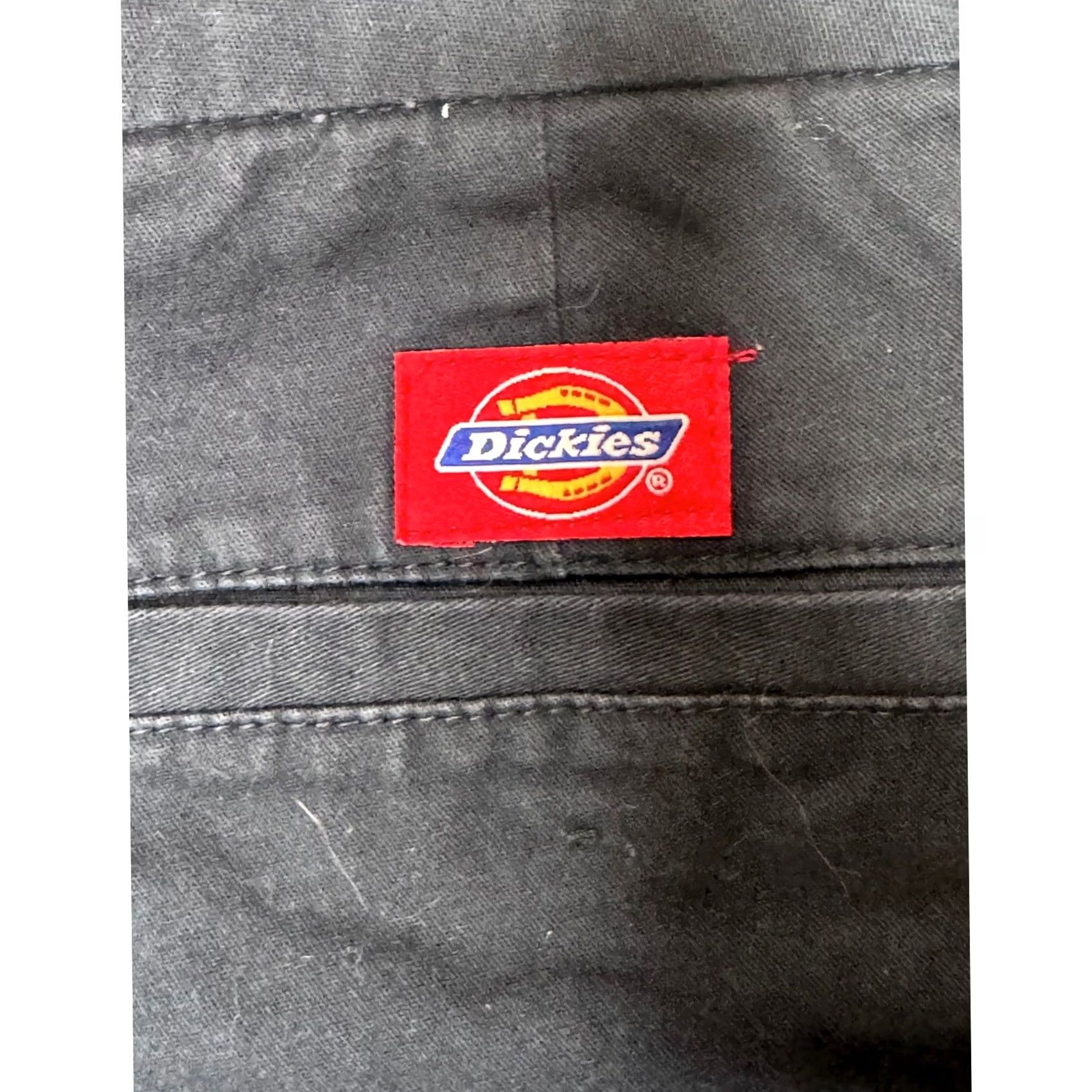 Dickies Dickies Women Navy Blue Flat Front Straight Leg Pants Size 3 Size 29" - 6 Thumbnail