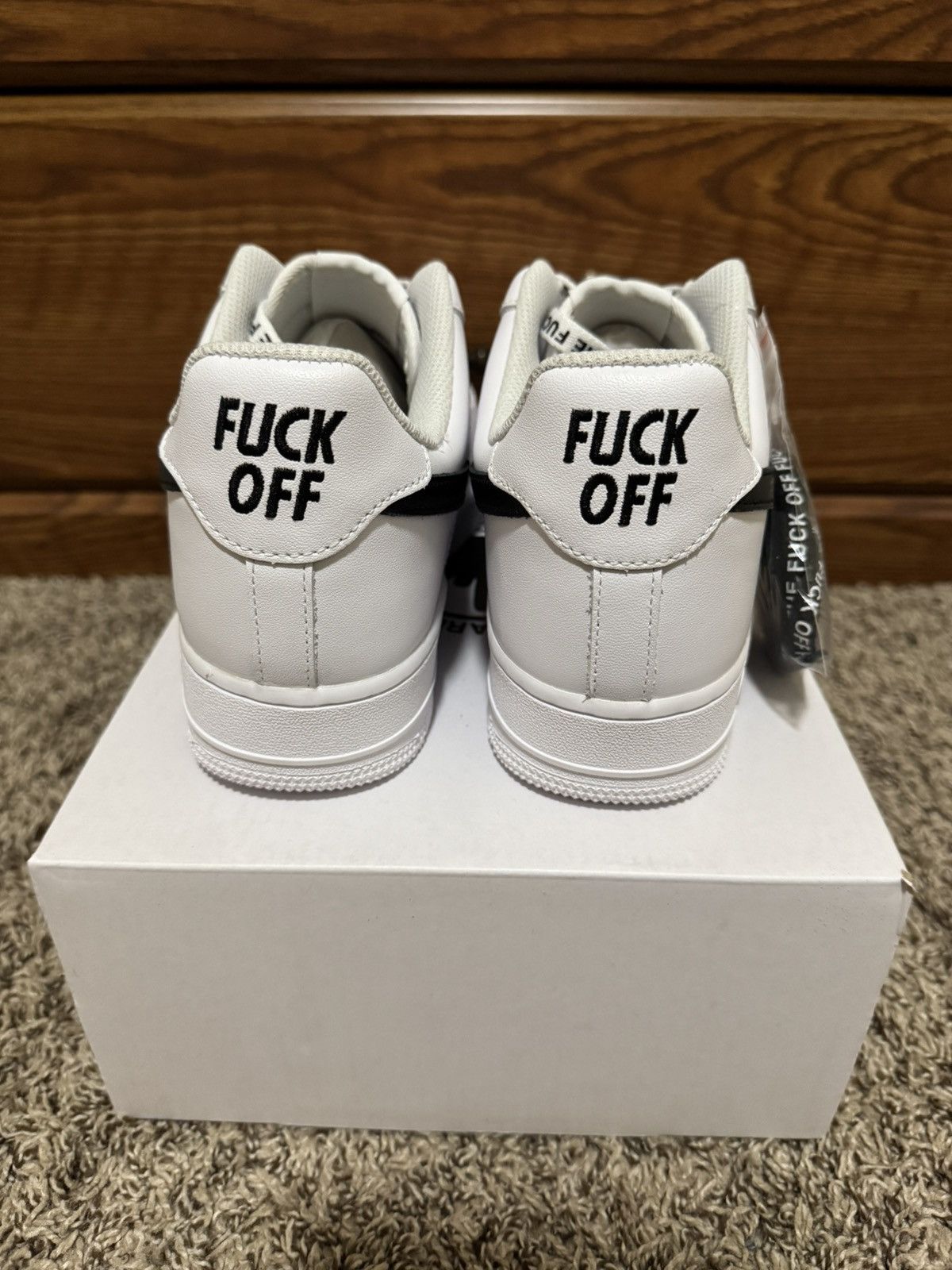 ineverheardofyou ineverheardofyou Fuck Off AF1 Size US 11 / EU 44 - 4 Thumbnail