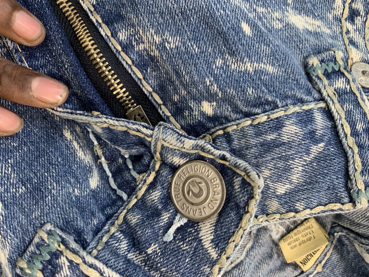 True Religion Vintage true religion thread embroidered straight denim Size US 36 / EU 52 - 7 Thumbnail