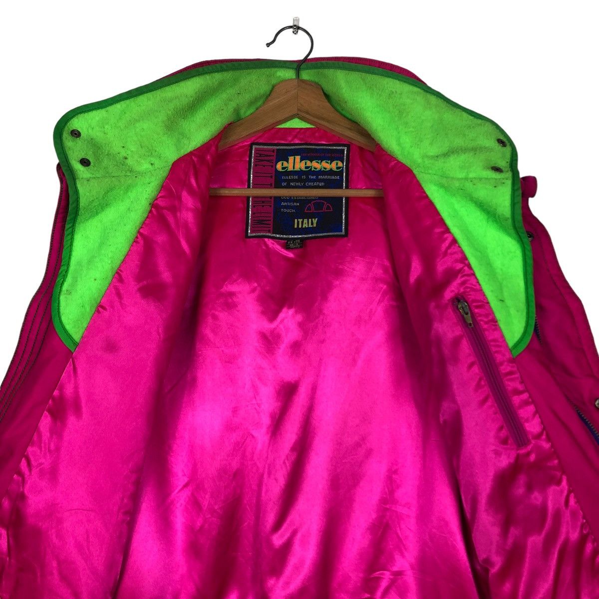 Japanese Brand 🔥Vintage Ski Jacket Multi Colour Ellesse Italy Cargo Pocket Size US M / EU 48-50 / 2 - 14 Thumbnail