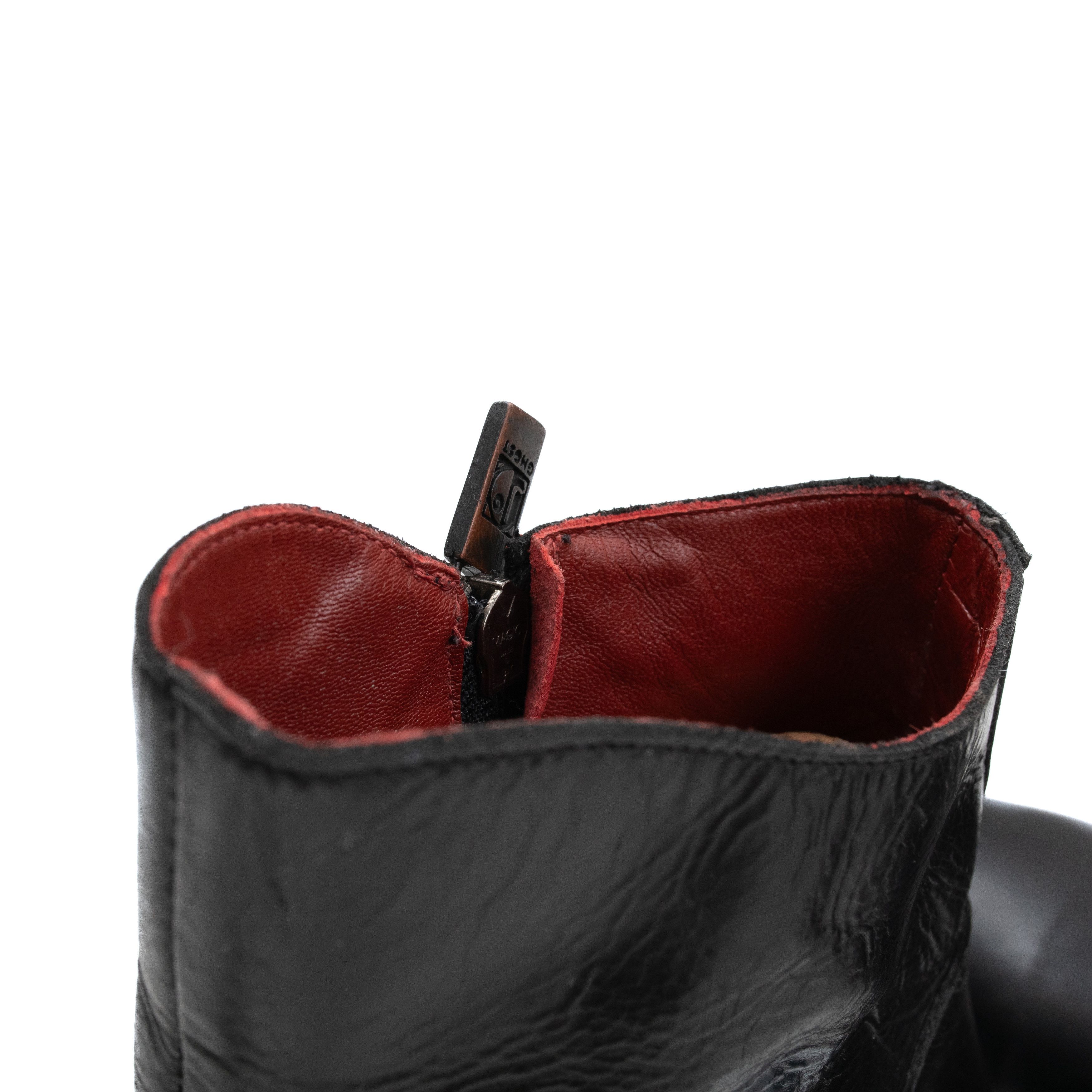 Jo Ghost JO GHOST Leather Zip Up Boots Size US 8 / EU 41 - 8 Thumbnail