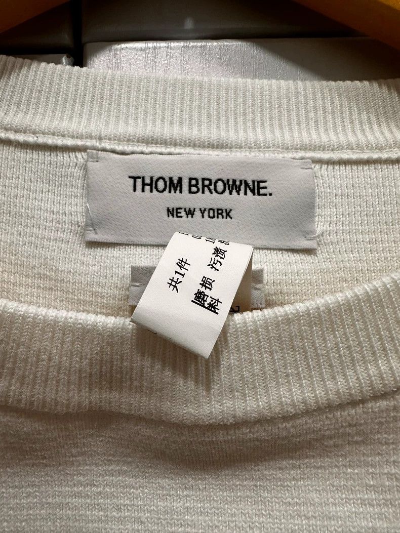 Thom Browne Thom browne Classic four-striped pullover autumn and winter Size US M / EU 48-50 / 2 - 5 Thumbnail