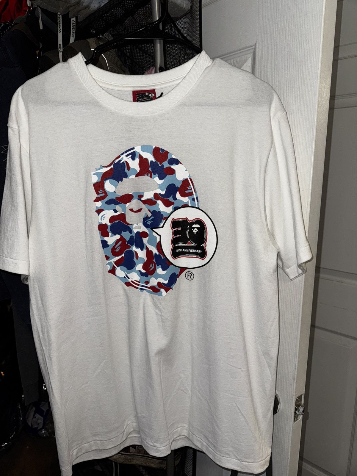 Bape BAPE T-Shirt Store Paris 30th Anniversary Ape Head Tee Set Size US L / EU 52-54 / 3 - 1 Thumbnail