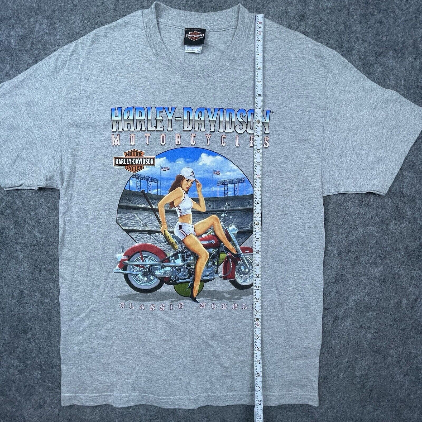 Harley Davidson Harley Davidson Shirt Large Baseball Pin-Up Tigard Oregon Size US L / EU 52-54 / 3 - 6 Thumbnail