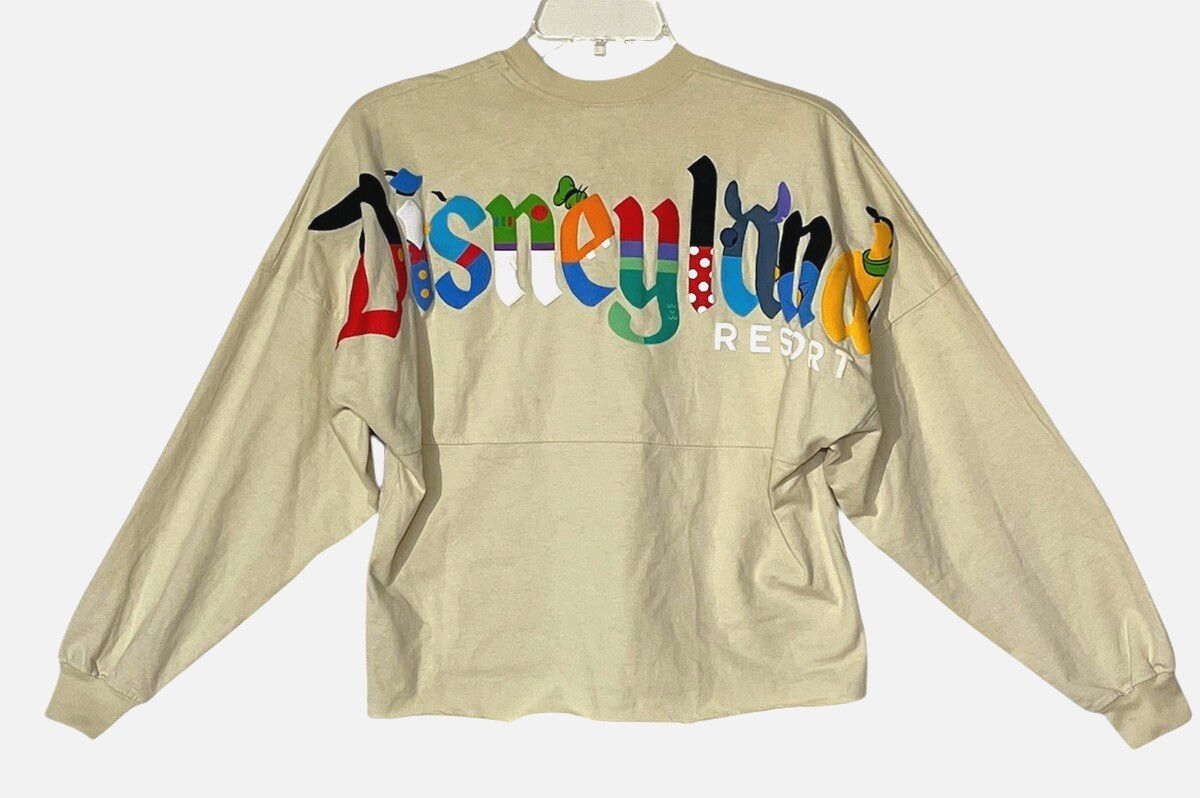 Disney Disneyland Resort Character Spirit Jersey Sweatshirt