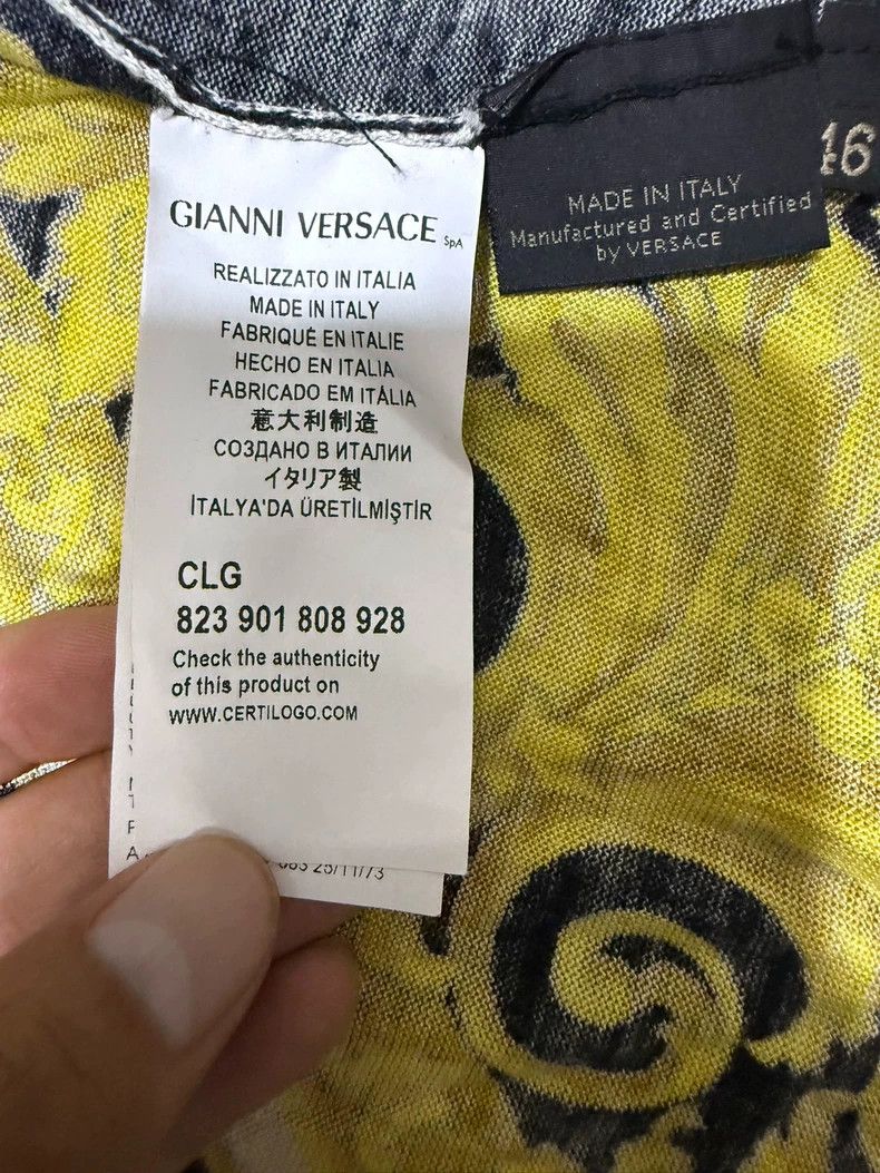 Versace Versace Baroque Medusa patterned knit Size US S / EU 44-46 / 1 - 8 Thumbnail
