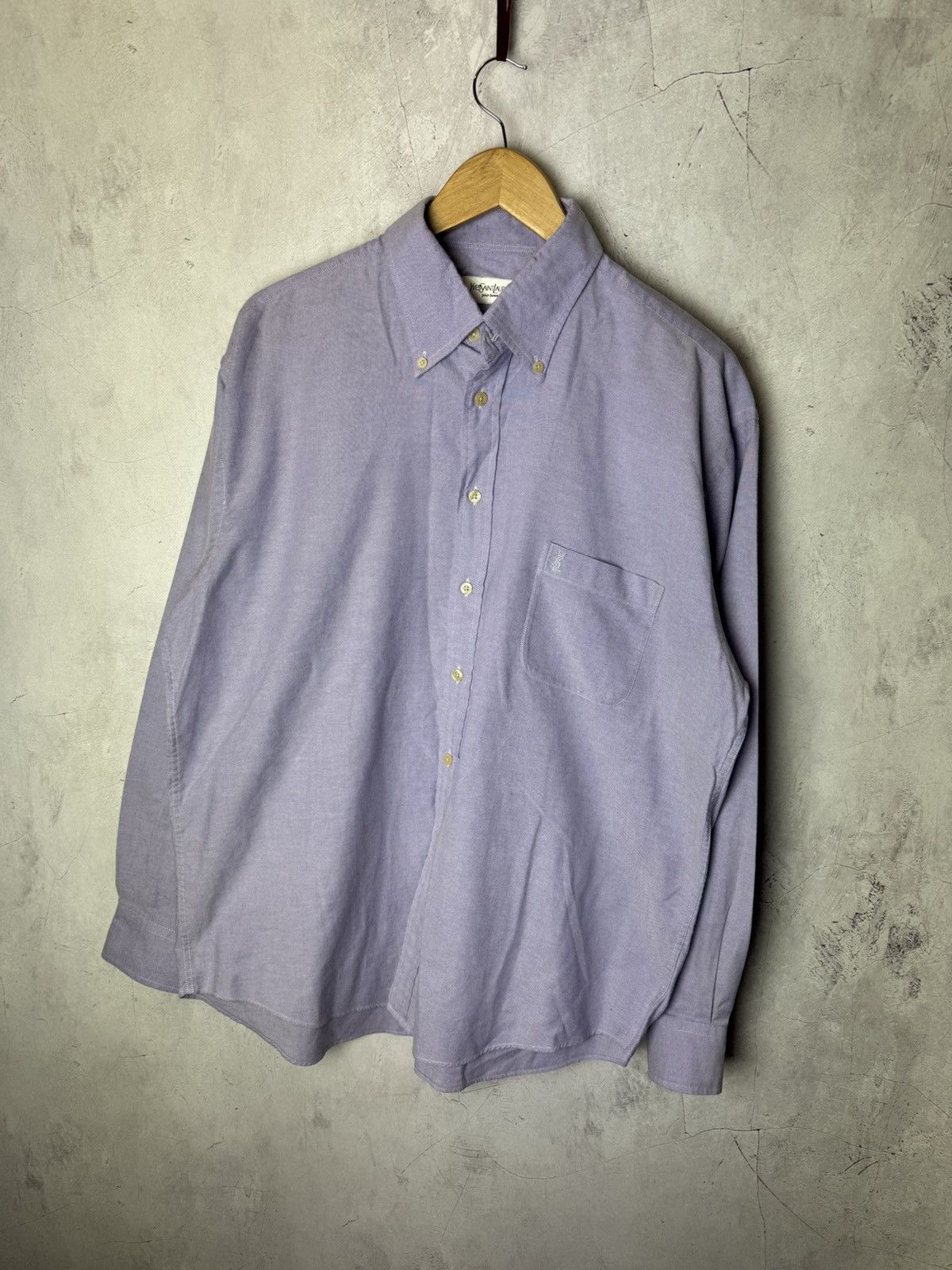 Vintage × Yves Saint Laurent YSL Yves Saint Laurent Shirt Vintage 90s Size US M / EU 48-50 / 2 - 2 Thumbnail