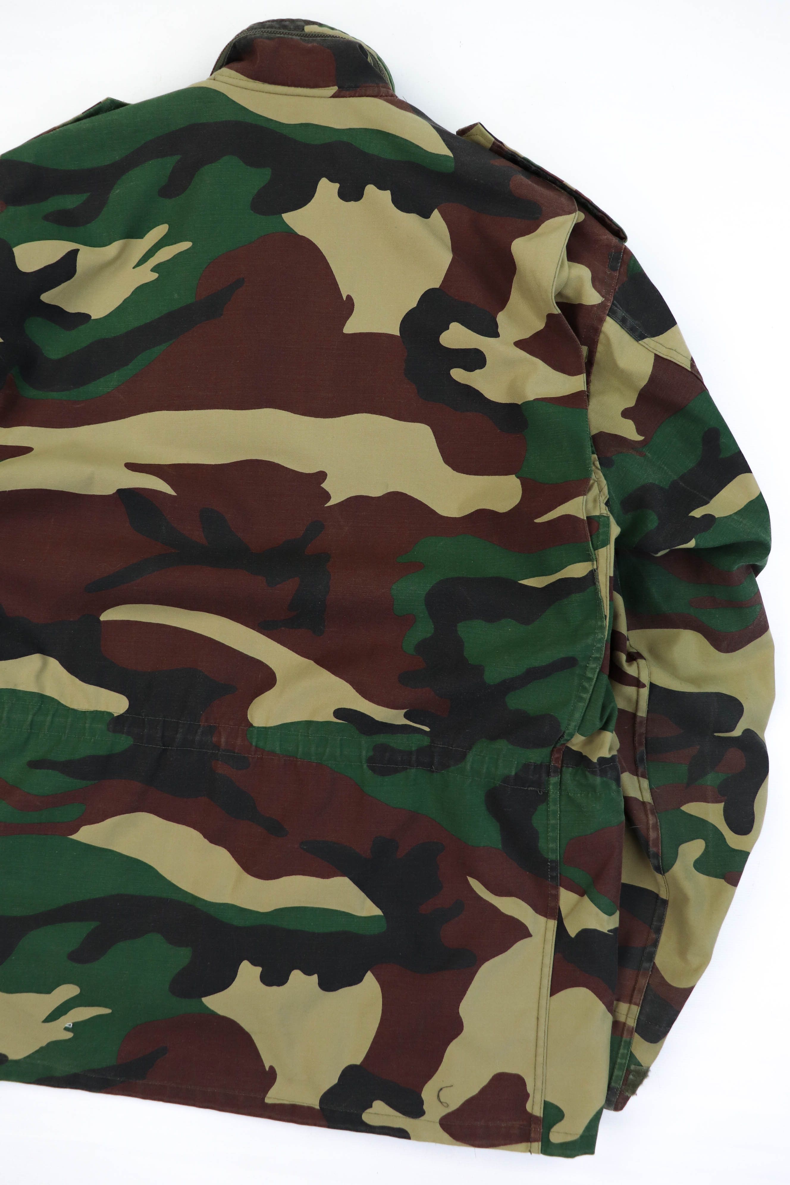 Other Vintage 70s Reproduction? 1976 Camo Field Jacket Size US M / EU 48-50 / 2 - 9 Thumbnail