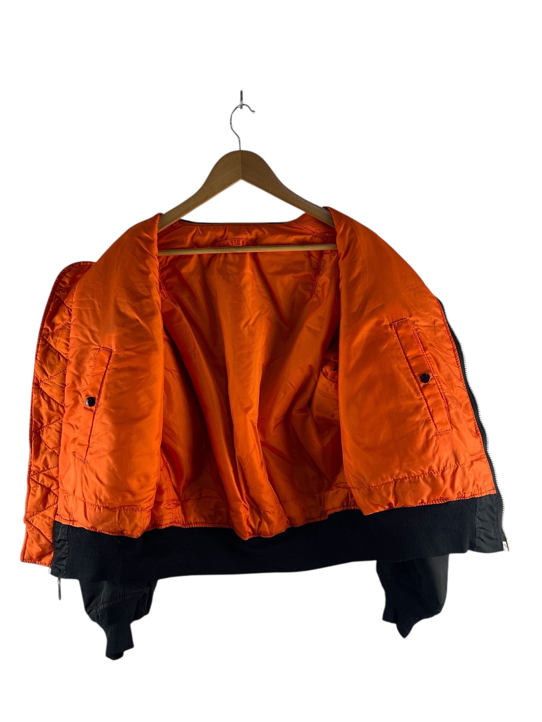 Alpha Industries Vintage Alpha MA-1 Military Style Flight Jacket Size US L / EU 52-54 / 3 - 3 Thumbnail