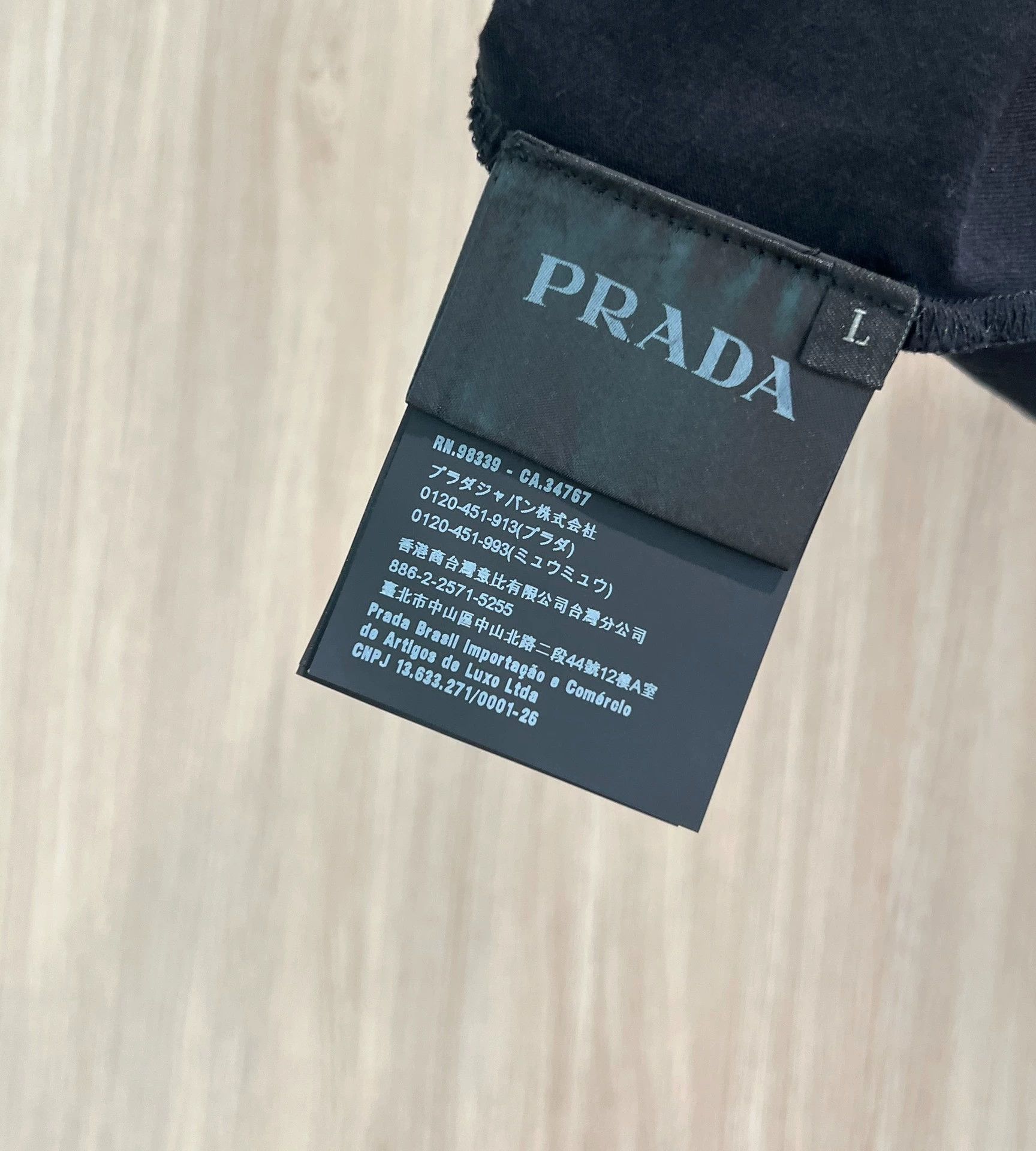Prada Prada short-sleeved T-shirt for men, Size US L / EU 52-54 / 3 - 5 Thumbnail