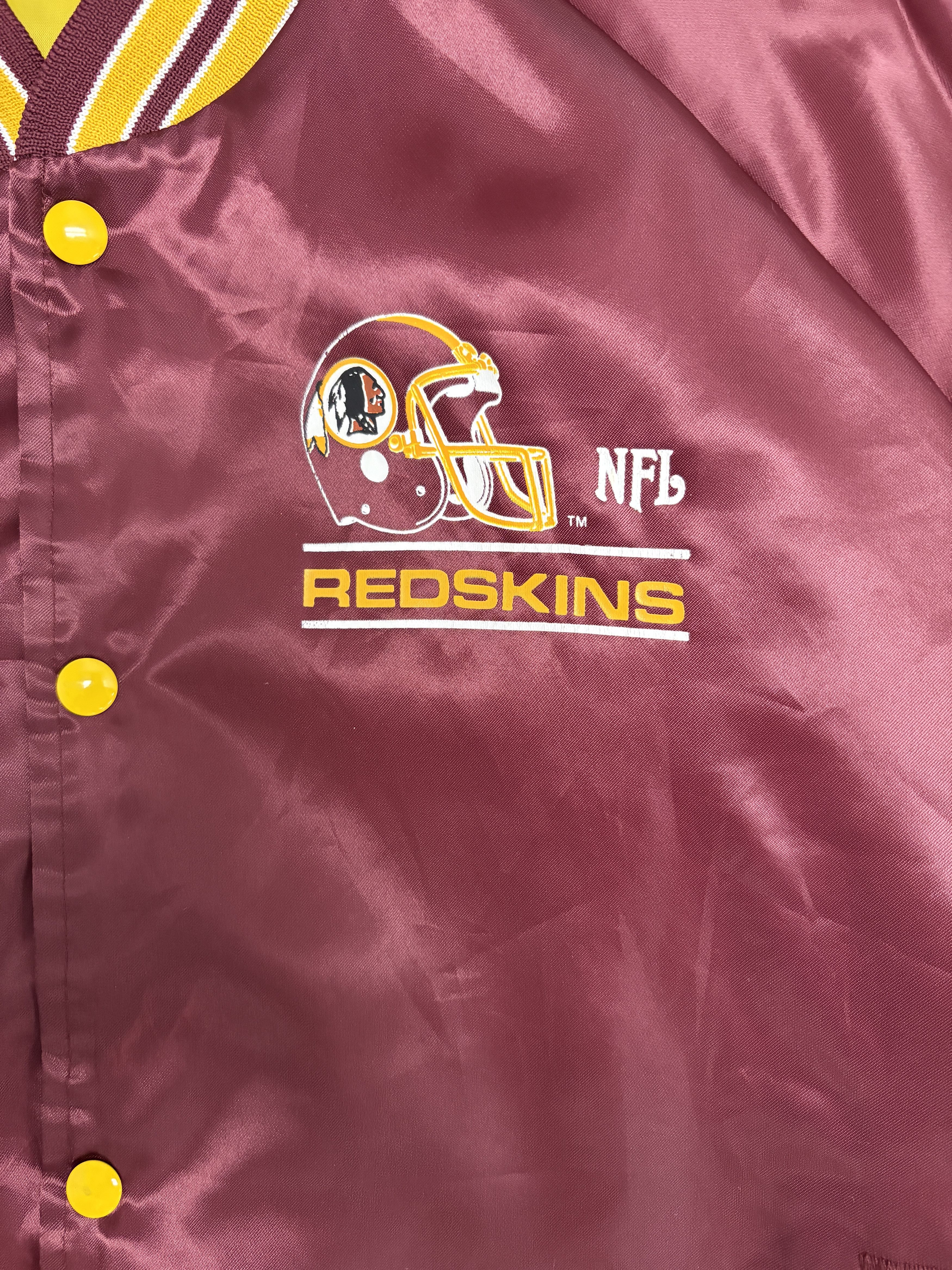 Chalk Line × Vintage Washington Redskins Vintage Red Chalk Line Jacket Size US XL / EU 56 / 4 - 2 Thumbnail
