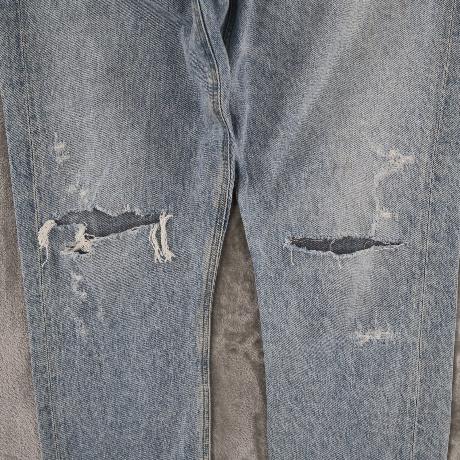 Agolde AGOLDE Jamie High Rise Jeans Shakedown Womens 31 Distressed Size 31" - 5 Thumbnail