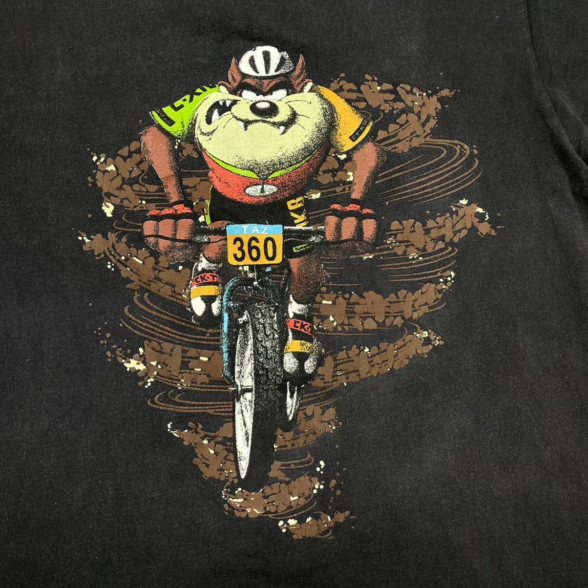 Vintage × Warner Bros Vintage 1995 Taz Warner Bros WILD THING Double Sided Print Size US L / EU 52-54 / 3 - 3 Thumbnail