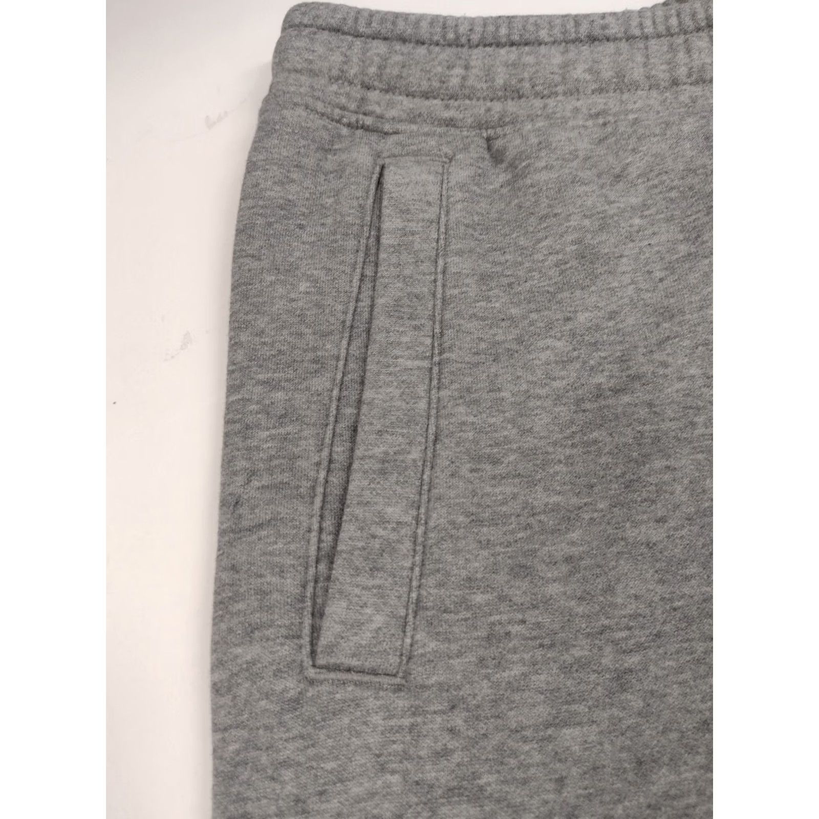 Puma PUMA Fleece Shorts Mens XL Grey Solid Drawstring Pockets 90s Colorful Logo Casual Sweat Size US 36 / EU 52 - 6 Thumbnail