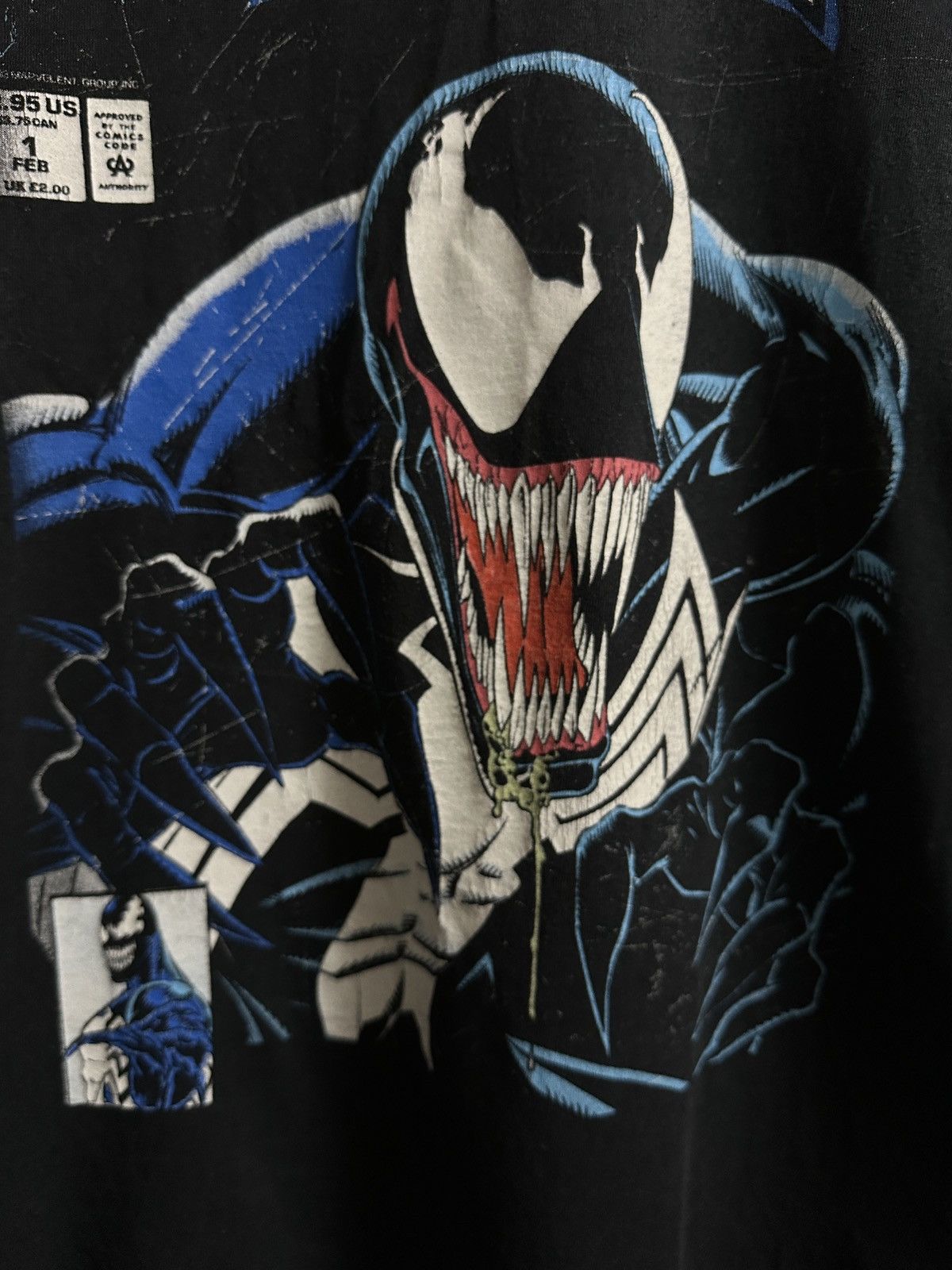 Marvel Comics Rare Vintage T-Shirt Venom The Marvel Comics Size US XXL / EU 58 / 5 - 3 Thumbnail