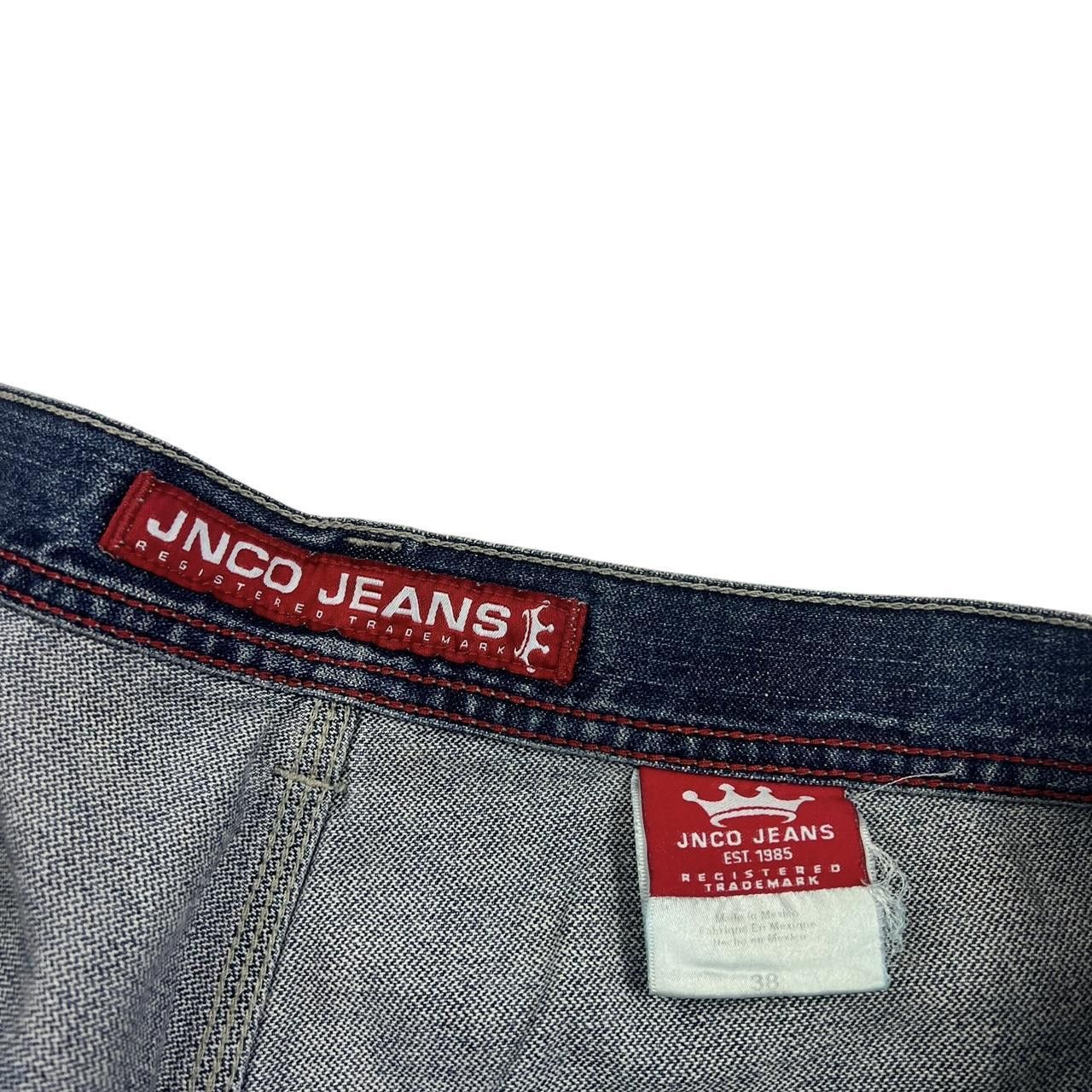 JNCO Vintage Jnco Red Crown Carpenter Denim Shorts Jorts Waist 38 Size US 38 / EU 54 - 5 Thumbnail