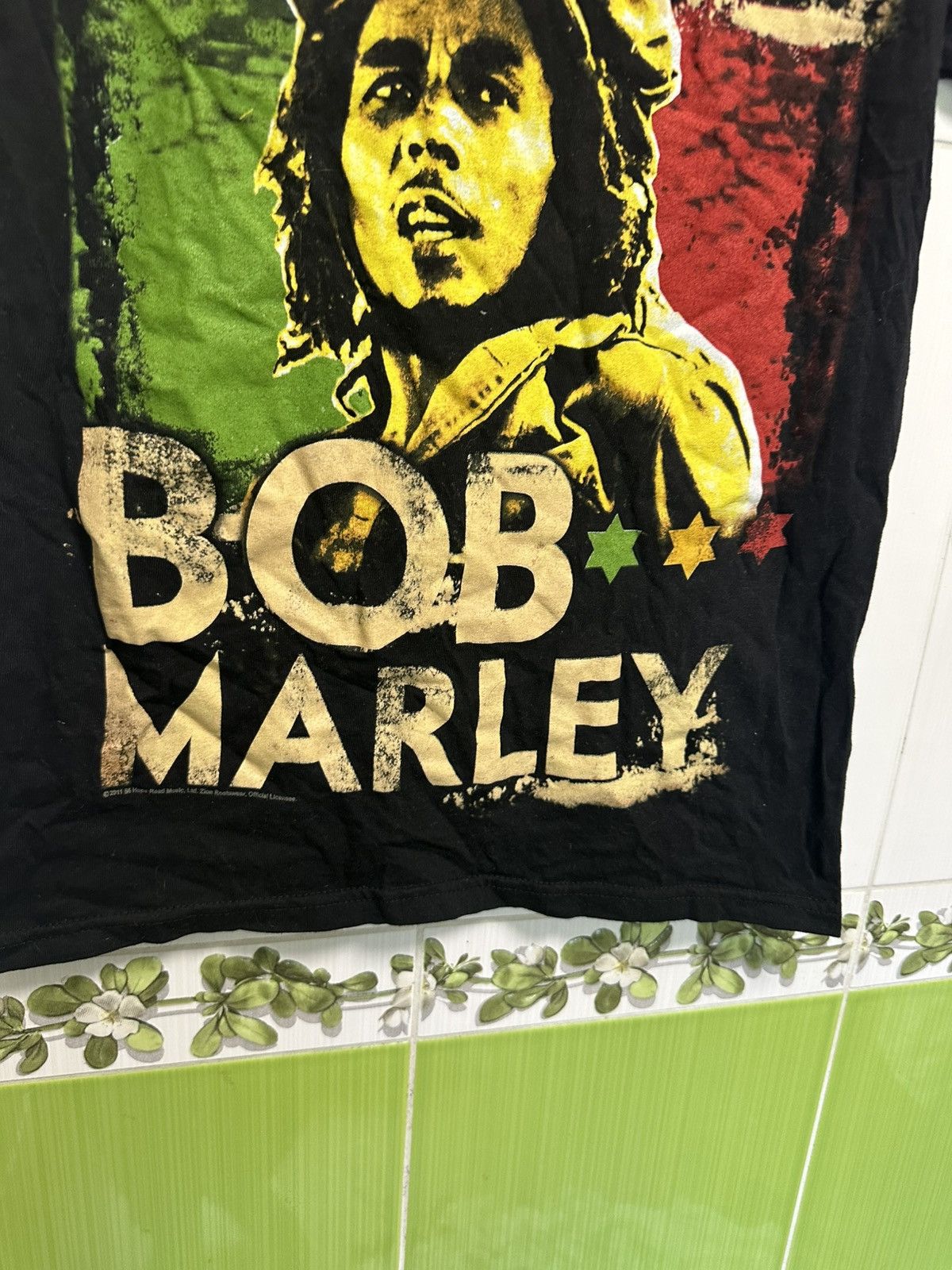 Bob Marley × Vintage Bob Marley Buffalo Soldier By Zion Roots Wear Men's Sz S Size US S / EU 44-46 / 1 - 3 Thumbnail