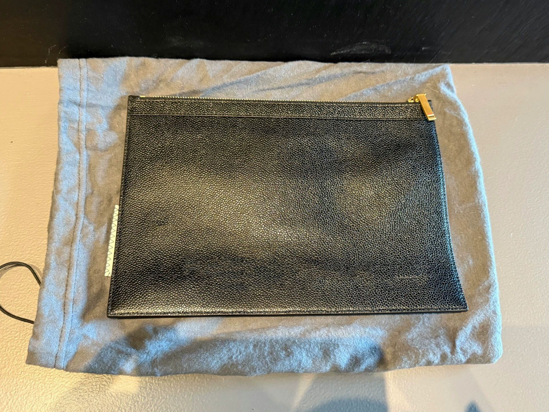 Thom Browne Thom Browne Classic Medium Clutch 29x20 95 New Size ONE SIZE - 2 Thumbnail