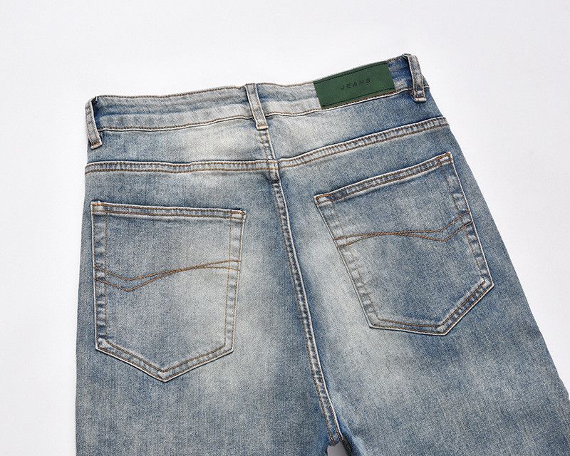 Vintage American casual distressed flared jeans for men Size US 32 / EU 48 - 5 Thumbnail
