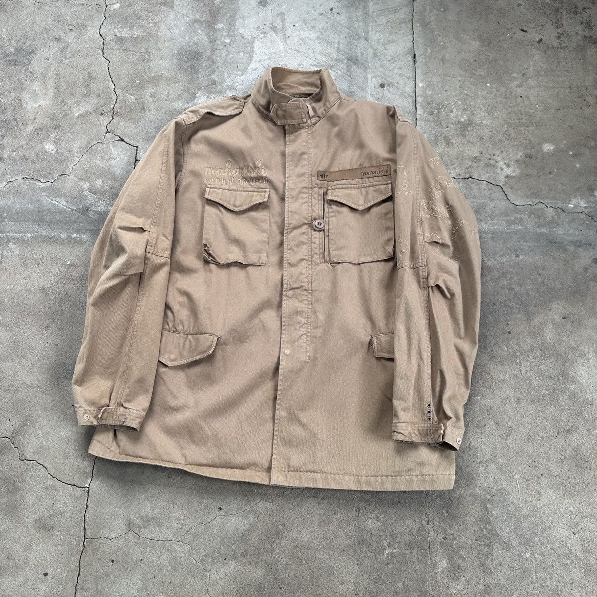 Maharishi Maharishi m 65 jacket embroidered logo Size US XL / EU 56 / 4 - 2 Thumbnail