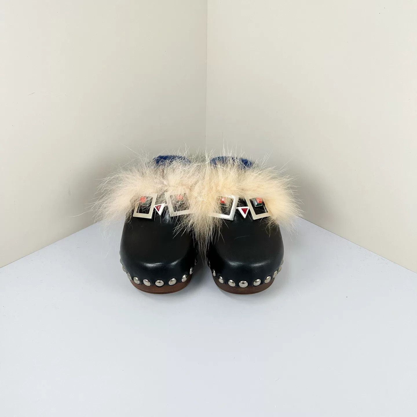 Fendi Fendi Monster Fur Slippers Size US 5 / IT 35 - 1 Thumbnail