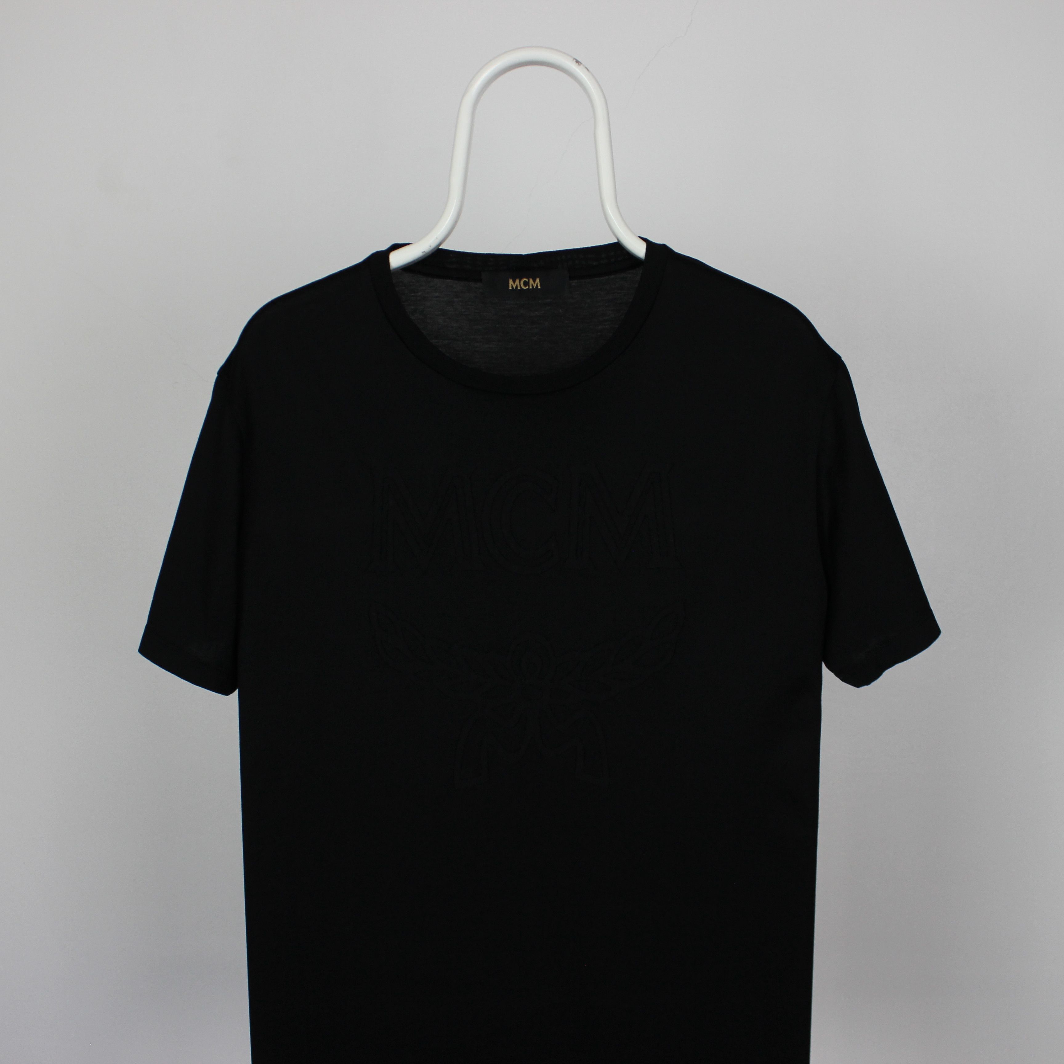 MCM MCM centr logo t shirt men cotton S M black Size US M / EU 48-50 / 2 - 5 Thumbnail