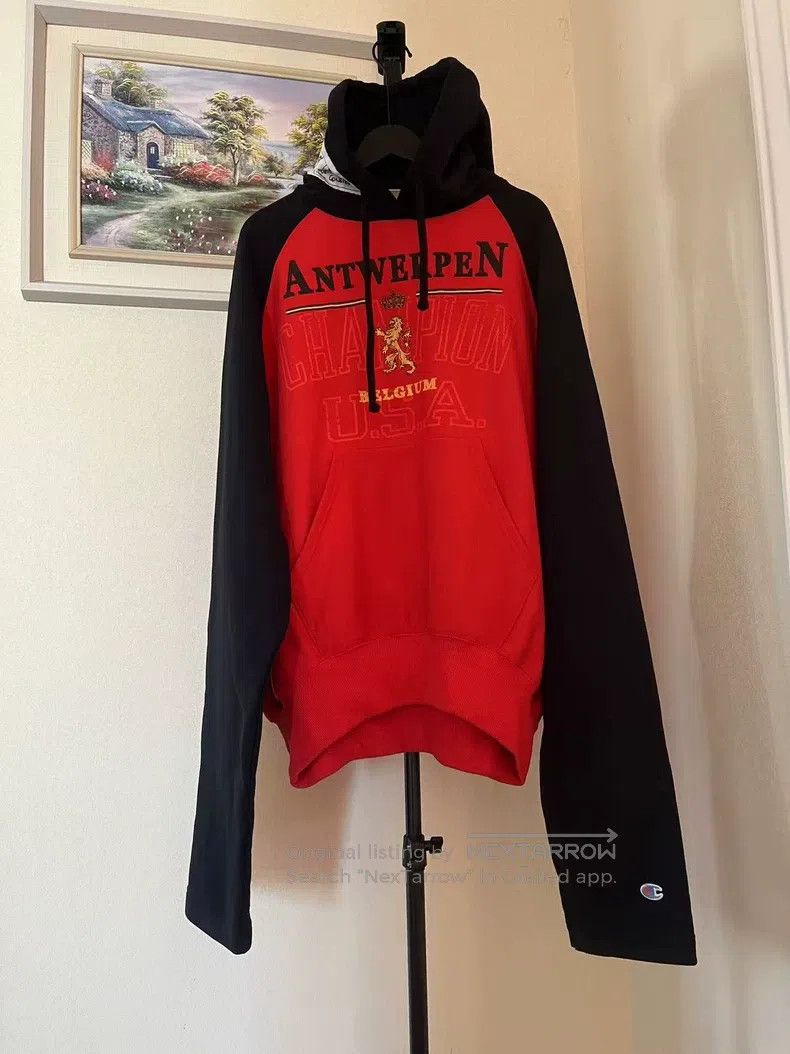 Vetements VETEMENTS Black and Red Antwerp Sweatshirt Size US XS / EU 42 / 0 - 1 Thumbnail