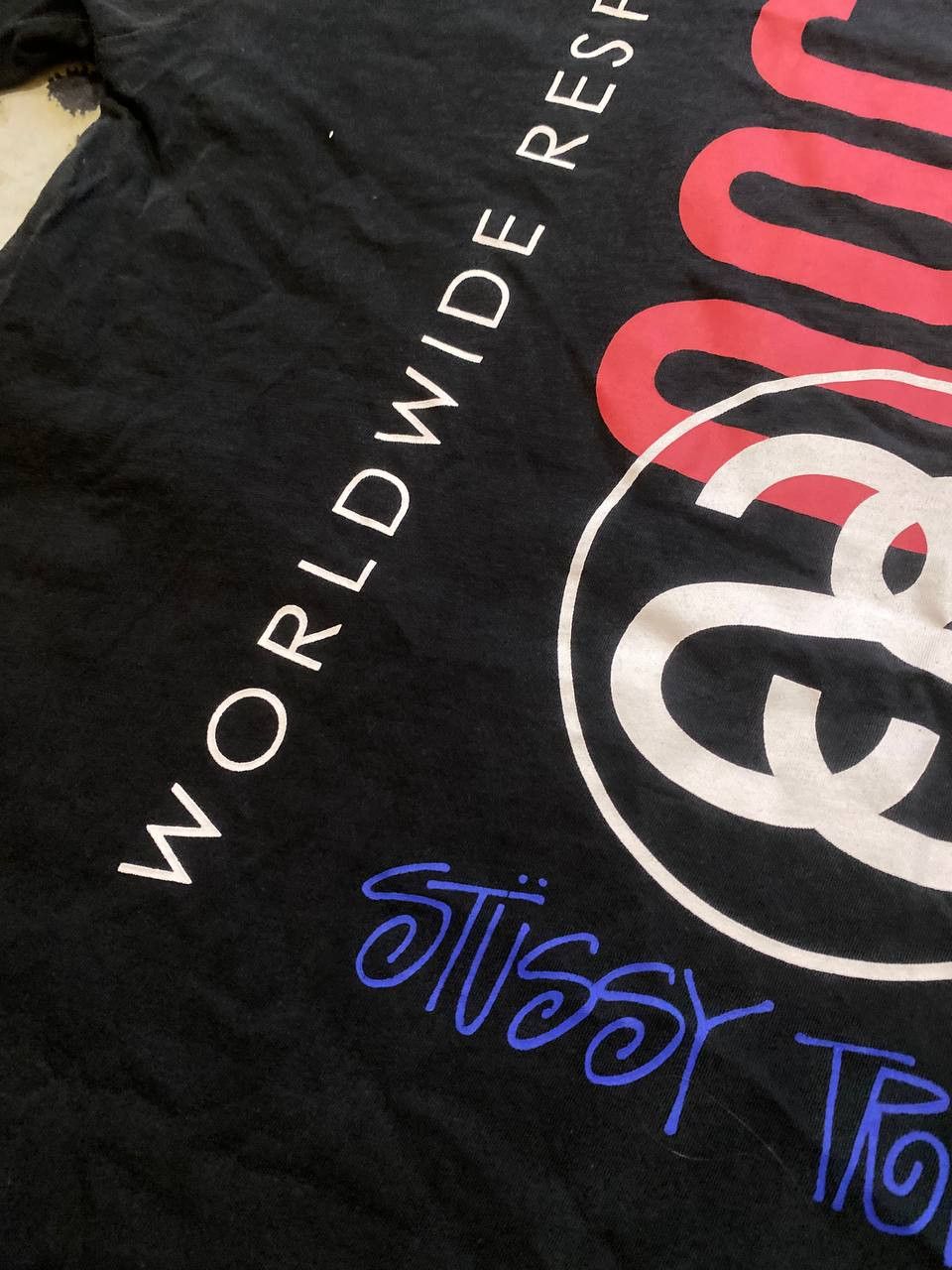 Stussy Vintage Stussy Big Y2K Print Short Sleeve T-Shirt Size US L / EU 52-54 / 3 - 19 Thumbnail