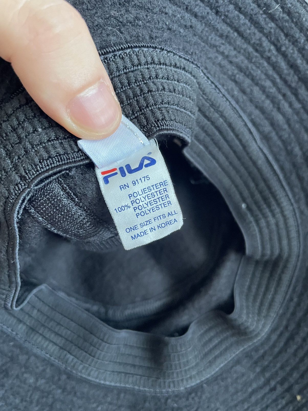 Fila × Vintage Fila Vintage Fleece Panama One Size Size ONE SIZE - 3 Thumbnail