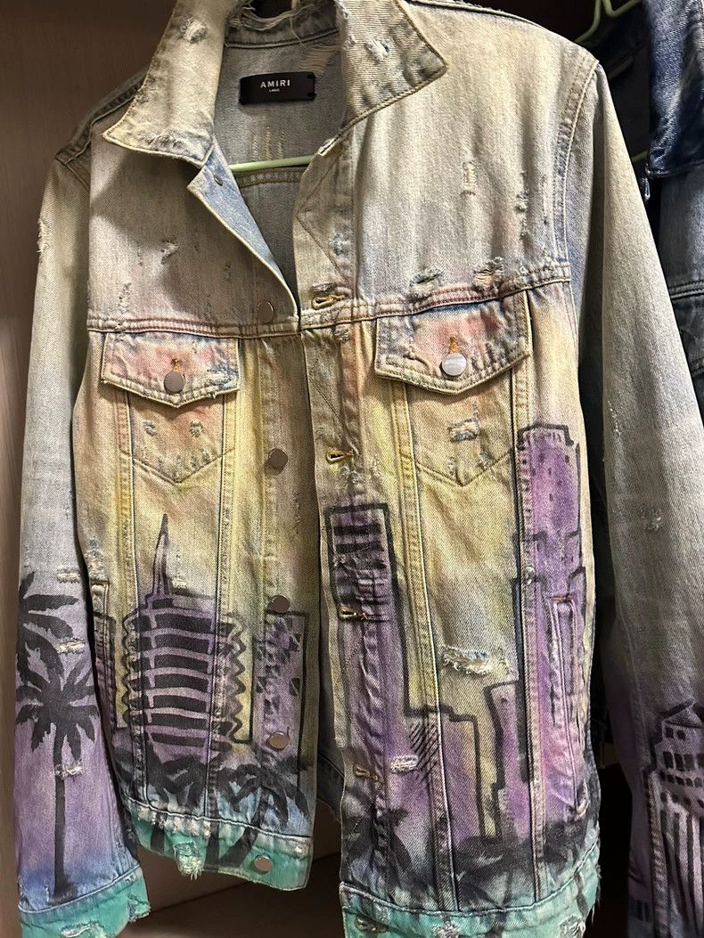 Amiri Amiri Denim Jacket Size US L / EU 52-54 / 3 - 1 Thumbnail