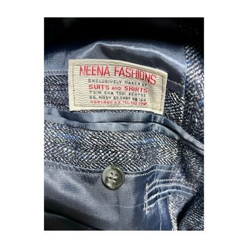 Wrangler Wrangler American Vintage Men's Grey Harris Tweed Sport Size 38R - 4 Thumbnail
