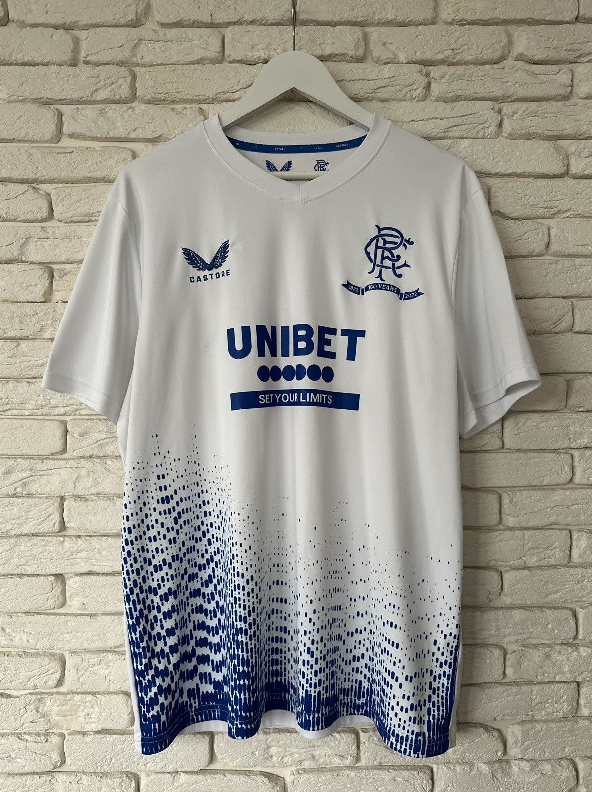Castore Rangers Scotland Castore 150 Years Football Shirt Jersey XL Size US XL / EU 56 / 4 - 1 Thumbnail