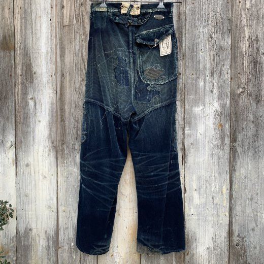 Kapital KAPITAL kountry indigo corduroy BORO pants distressed 31 new Size US 31 - 10 Thumbnail