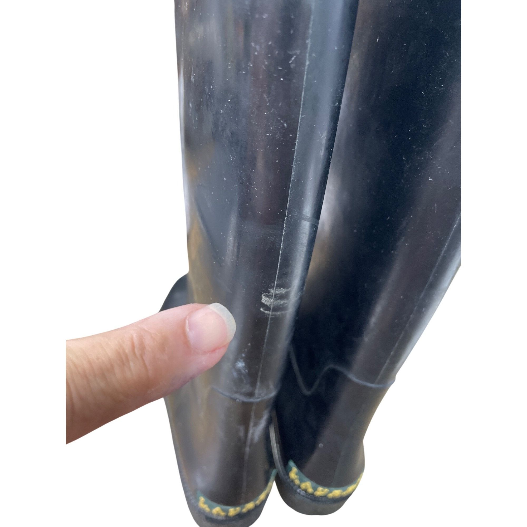 Lauren Ralph Lauren Lauren Ralph Lauren Womens Rossalyn Black Rain Boots Size 6B Size US 6 / IT 36 - 21 Thumbnail