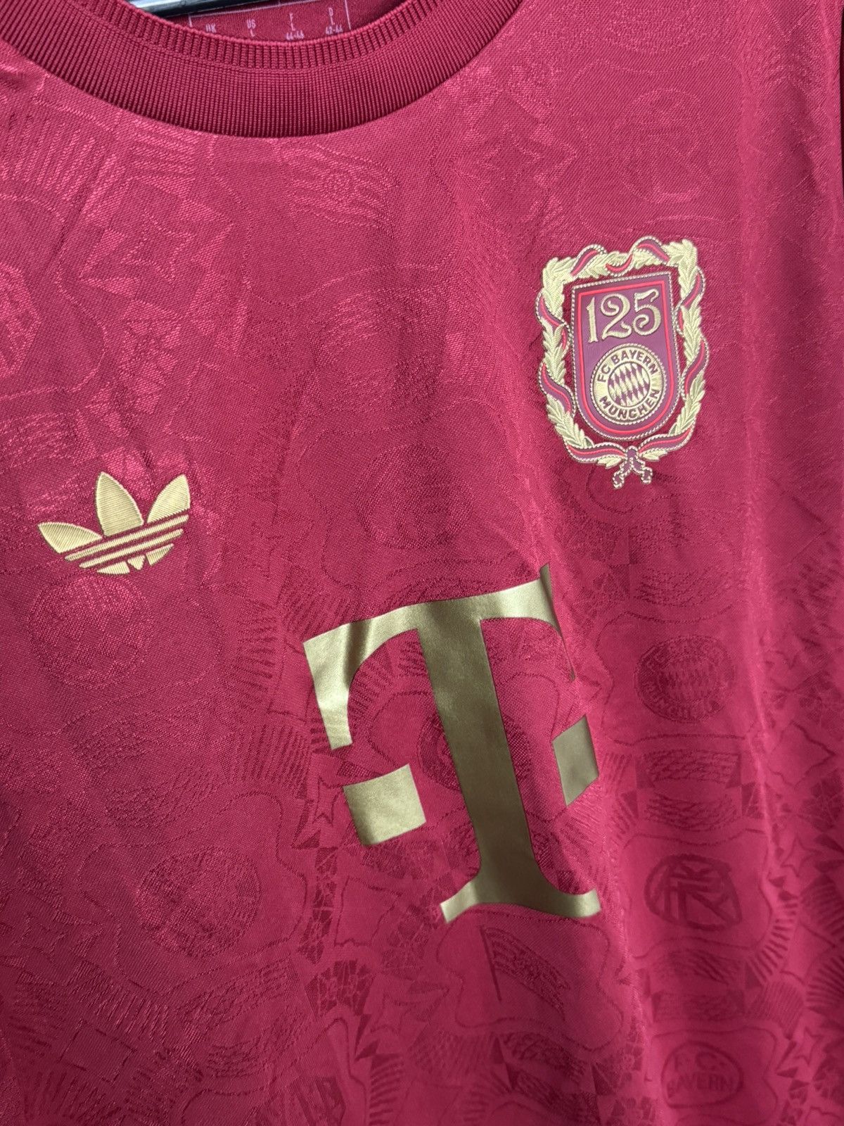 Adidas New Bayern Munchen Anniversary 125 Kimmich Football Jersey Size L / US 10 / IT 46 - 4 Thumbnail