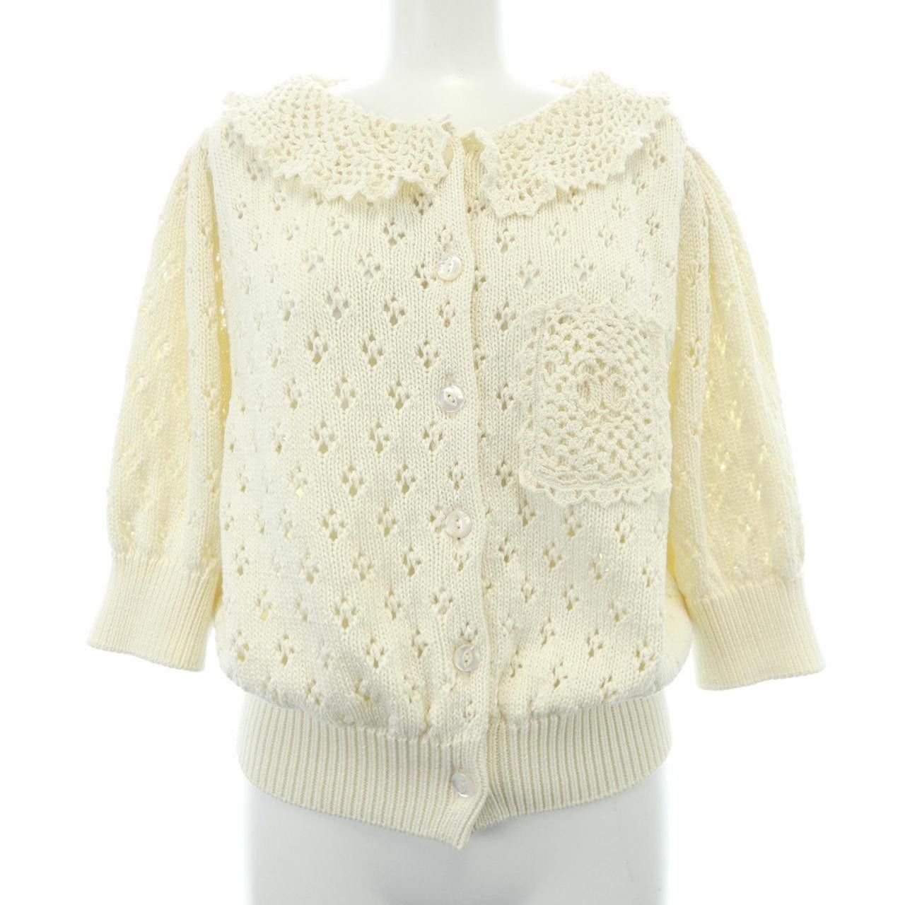 Celine Celine CELINE Cardigan Textile Tops 2AE8S844X DUTY FREE for USA Size ONE SIZE - 1 Thumbnail