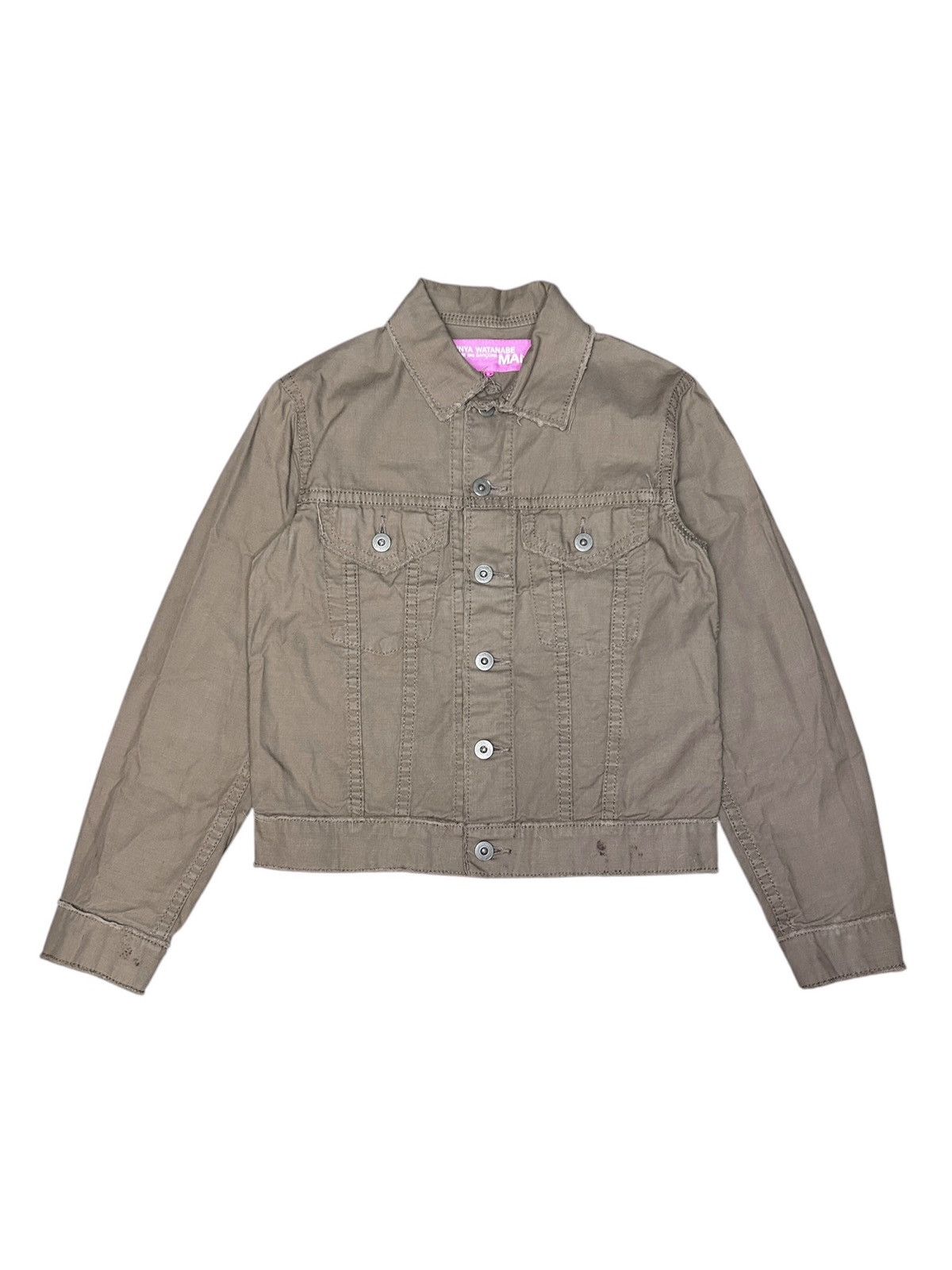 Junya Watanabe F/W 03 Distressed Trucker Jacket Size S / US 4 / IT 40 - 1 Thumbnail
