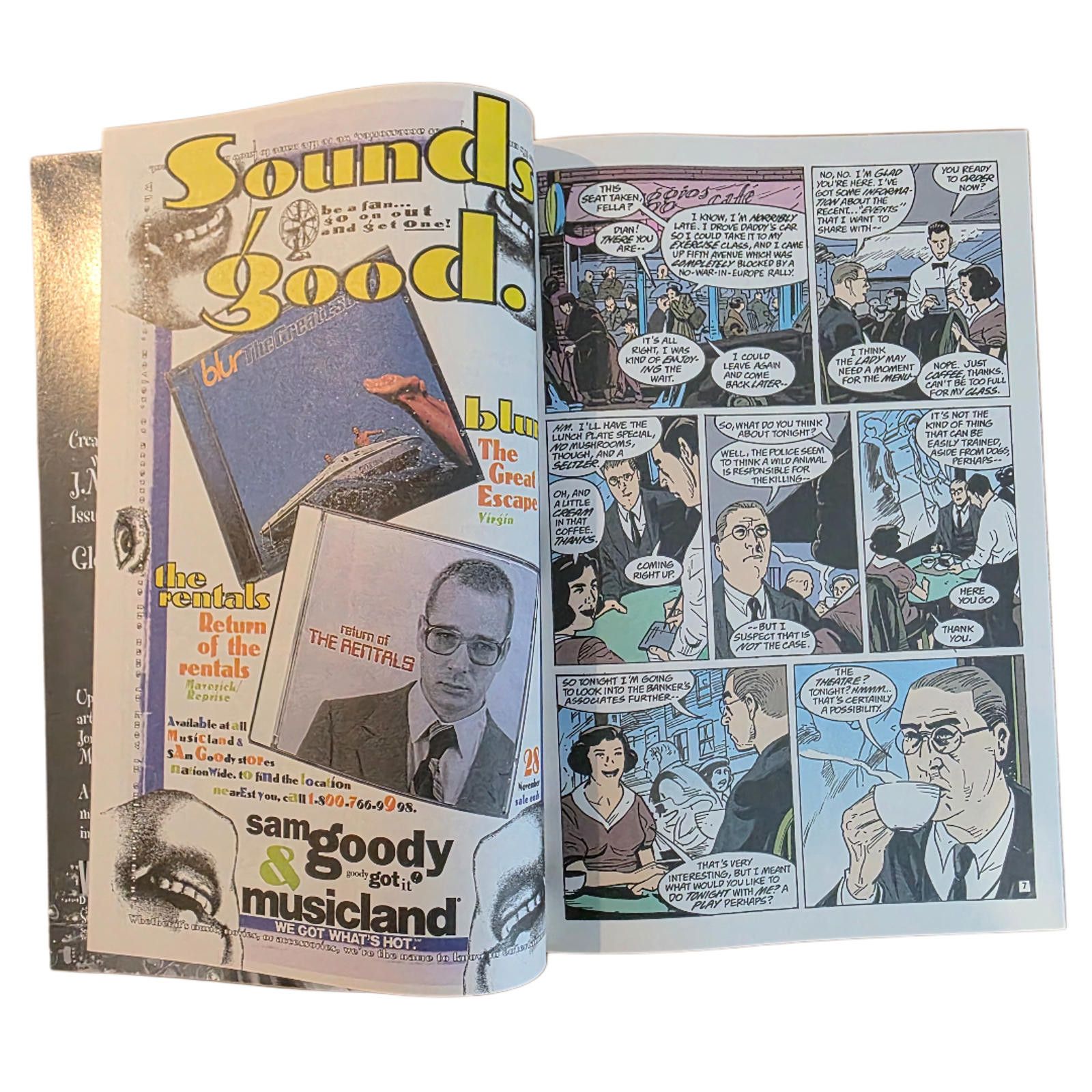 Other Sandman Mystery Theatre #34 NM Vertigo Noir Comic (C) Size ONE SIZE - 3 Thumbnail
