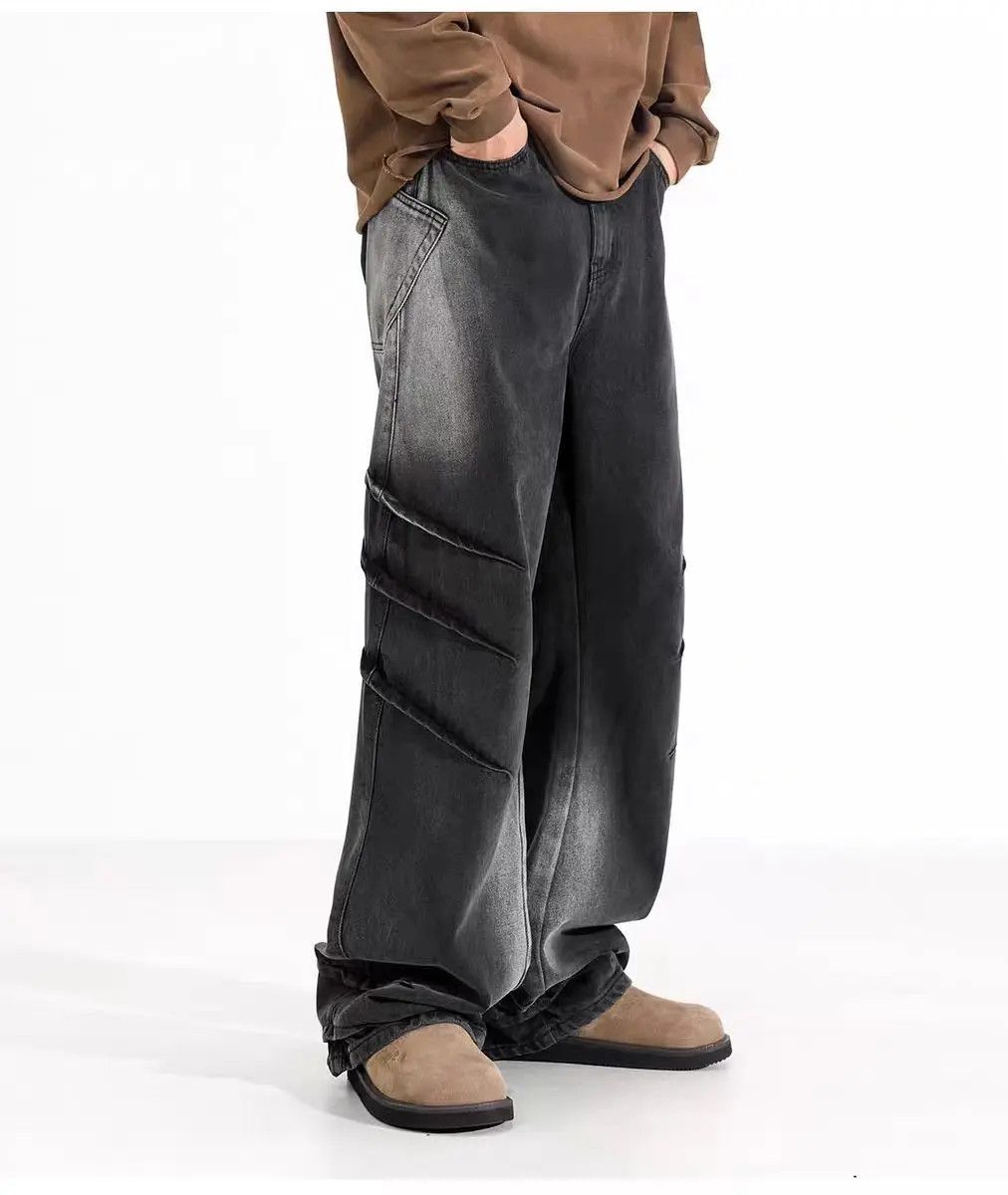 Designer × Japanese Brand Vintage Streetwear Harajuku Loose Casual Pants Size US 31 - 2 Thumbnail