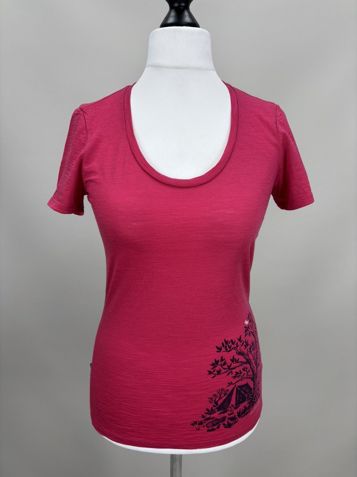 Icebreaker Womens t shirt Icebreaker Size S Color Pink Size S / US 4 / IT 40 - 2 Thumbnail