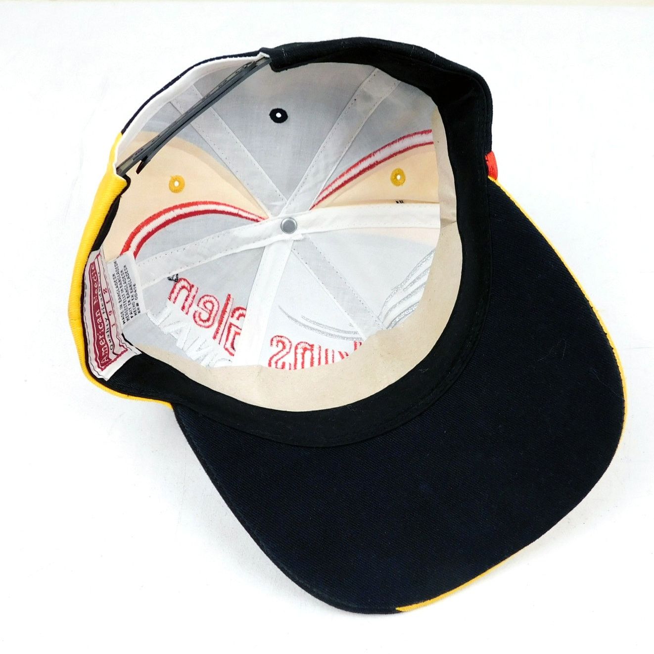 American Needle Vintage Watkins Glen Speedway Hat Adjustable NWOT Yellow Red Size ONE SIZE - 6 Thumbnail