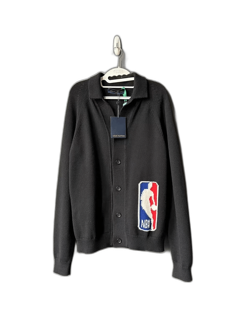 Louis Vuitton Louis Vuitton NBA Black Knitted Cardigan Size US M / EU 48-50 / 2 - 1 Thumbnail