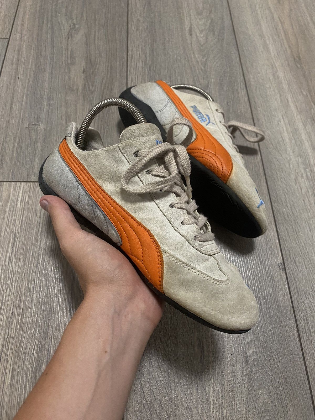 Puma Vintage Puma SpeedCat Hype Sneakers Suede Shoes Leather Y2K Size US 7 / IT 37 - 3 Thumbnail