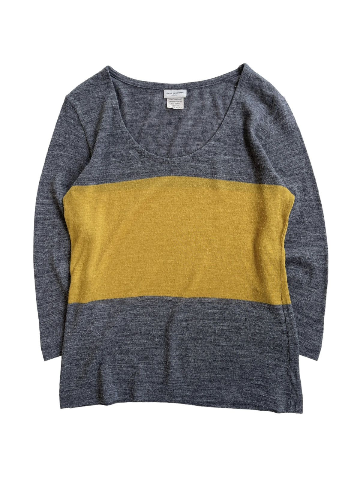 Dries Van Noten Women Cropped Top Knit Size M / US 6-8 / IT 42-44 - 3 Thumbnail
