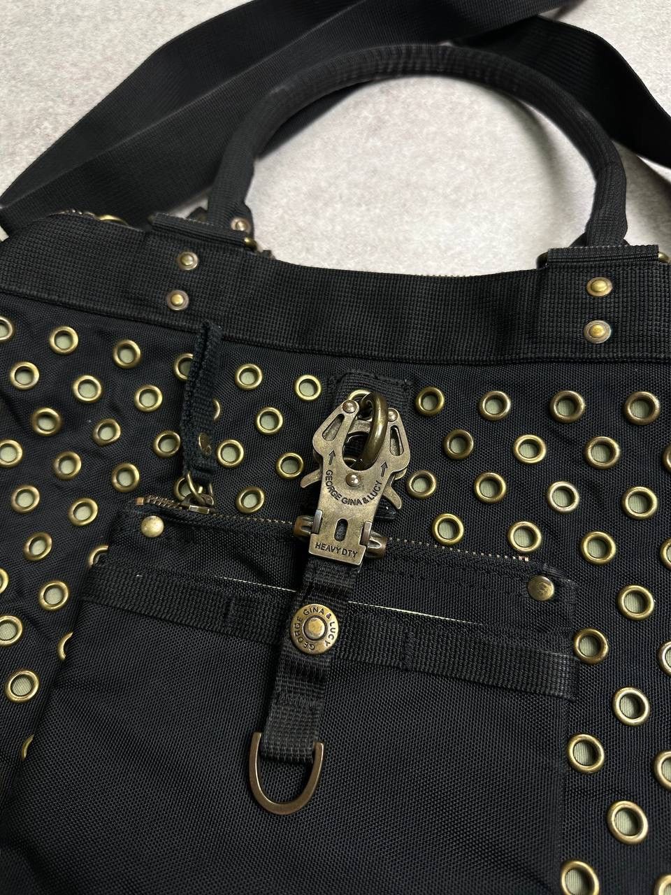 Japanese Brand Vintage GGL George Gina & Lucy Eye Miss Perfect Bag Os Size ONE SIZE - 2 Thumbnail