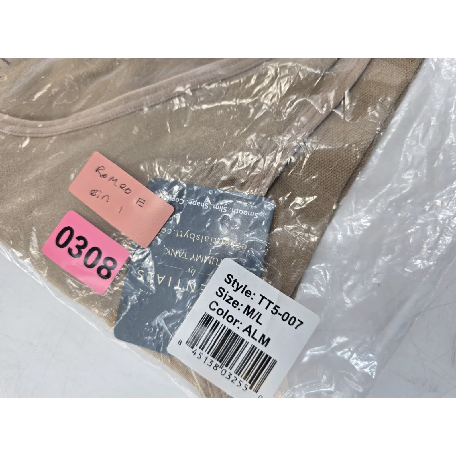 Essentials Essentials By Tummy Tank Women’s Tank - 2 Lot NWT Seamless Shaping Almond Sz M/L Brown NWT Tank Shaping Size M / US 6-8 / IT 42-44 - 6 Thumbnail