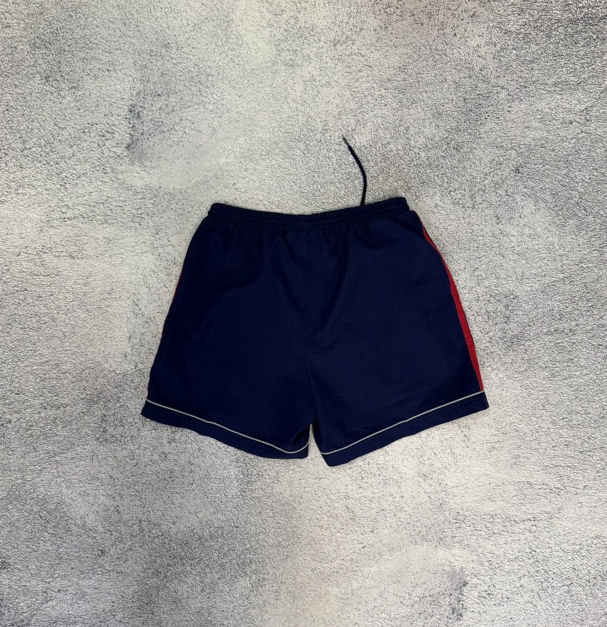 Adidas Vintage Adidas Shorts Navy Stripes Youth USA L Lined Soccer Size US 26 / EU 42 - 6 Thumbnail