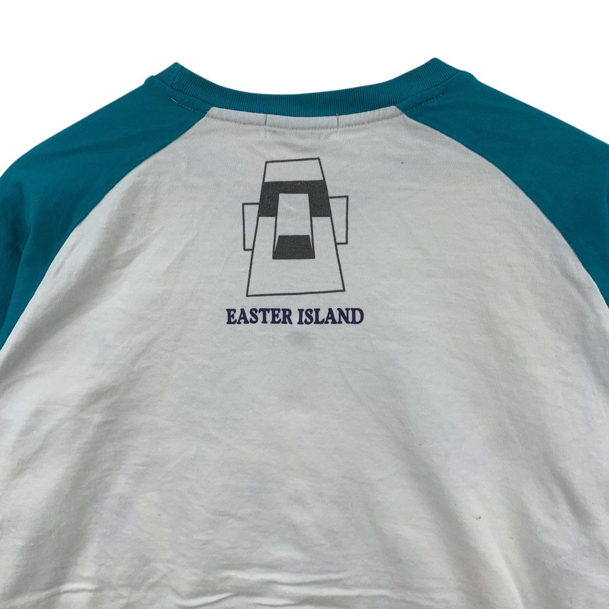 Other UNESCO NGO JAPAN Moai Statue Easter Island Tee Shirt Top Size L / US 10 / IT 46 - 8 Thumbnail