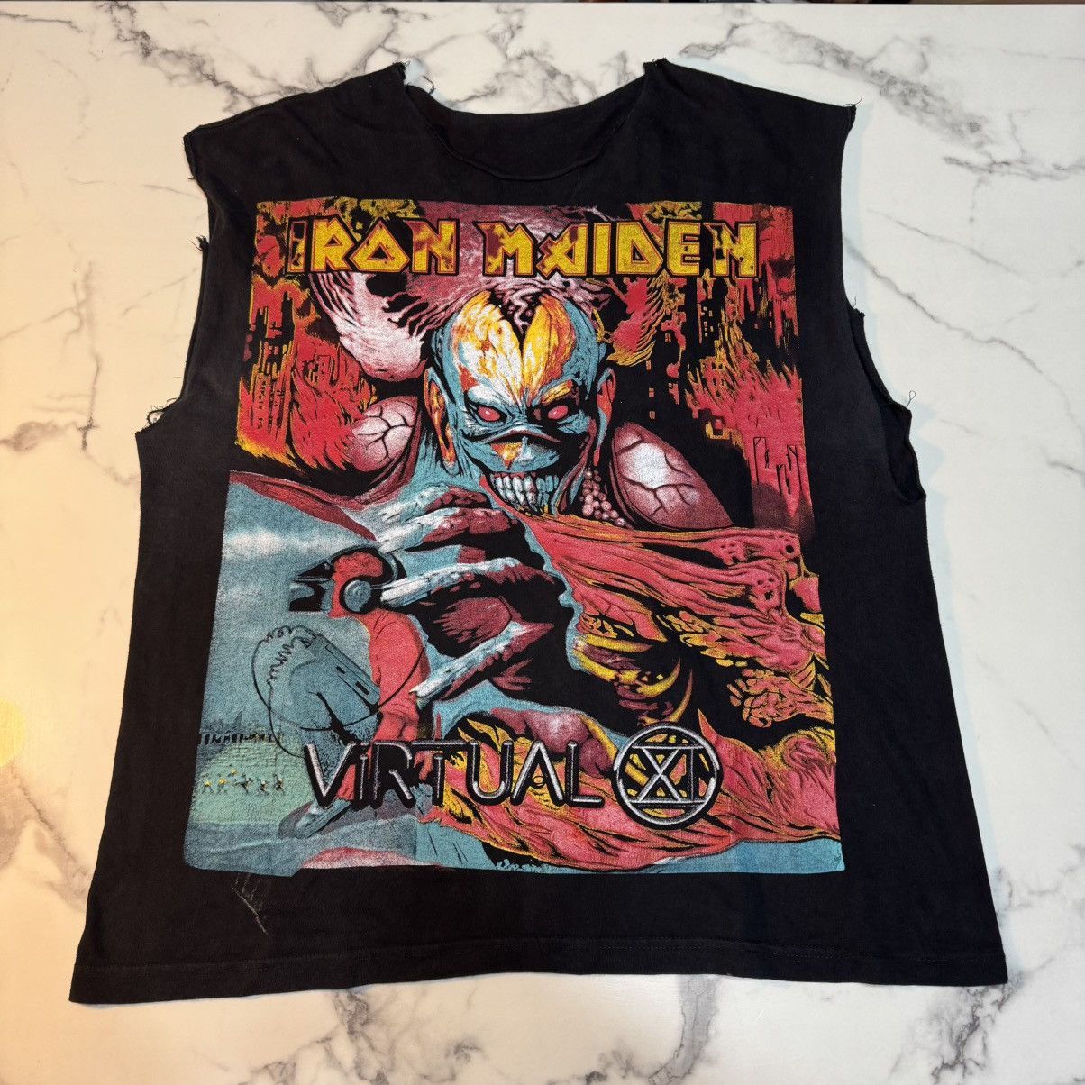 Iron Maiden Iron Maiden Vintage Shirt 90s Mexico bootleg Size US XL / EU 56 / 4 - 1 Thumbnail