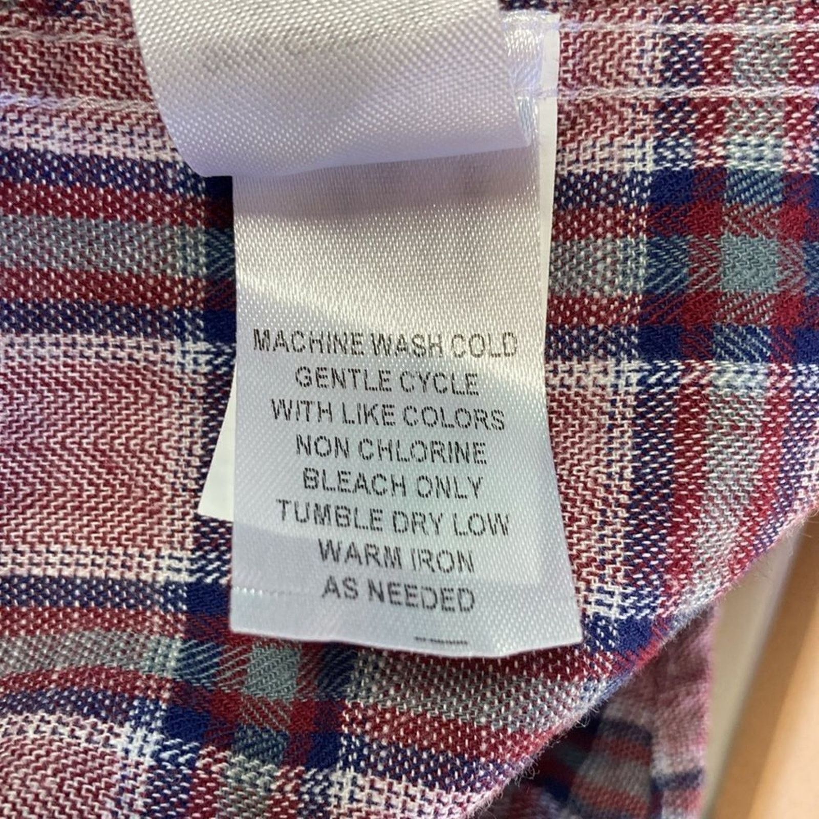 johnnie-O Johnnie O Mens Shirt Size L Red Plaid Cotton Button Up Top Size US L / EU 52-54 / 3 - 10 Thumbnail